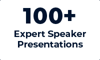 100+ Expert Speaker Presentations